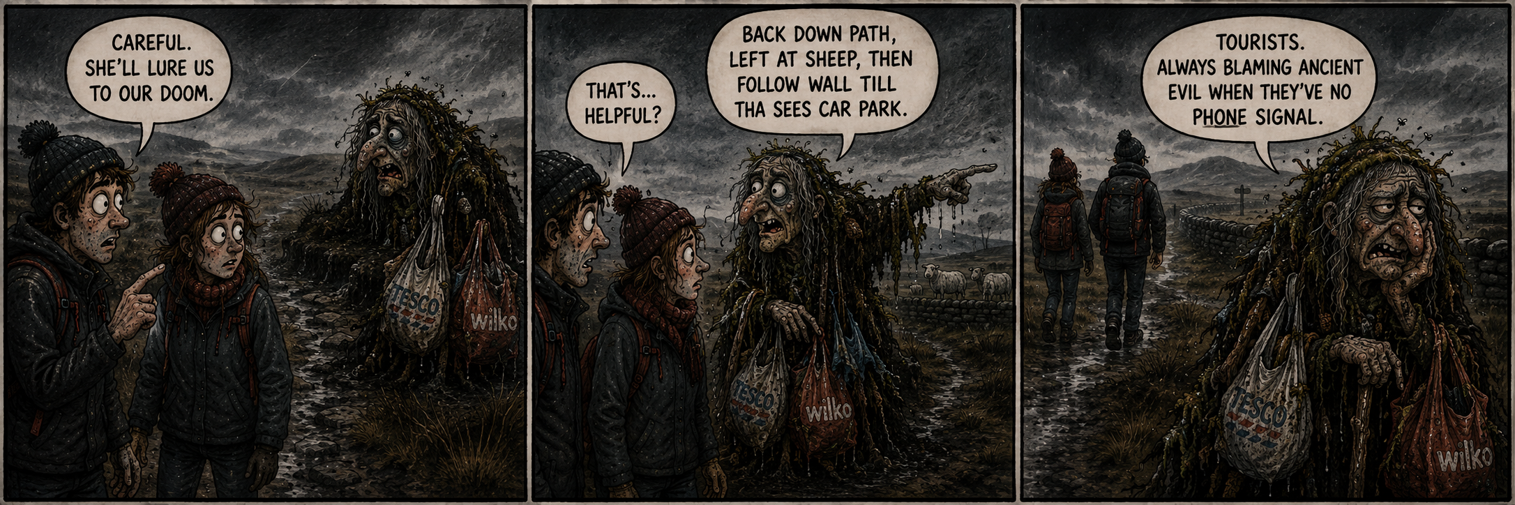 The Bog Hags Directions